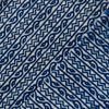 Pure Cotton Akola Light Indigo With Stripes Hand Block Print Fabric
