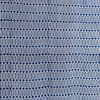 Pure Cotton Akola White With Blue Geometric Hand Block Print Fabric