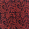 Pure Cotton Ankola Dabu With Rust Blossomed Flower Jaal Hand Block Print Blouse Fabric (1 Meter)