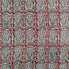 Pure Cotton Bagh Rust With Black Matka All Over Pattern Hand Block Print Fabric