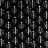 Precut 1.55 Meter Pure Cotton Black With Grey And White Plant Motifs Hand Block Print Fabric
