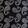 Pure Cotton Black With White Intricate Kairi Hand Block Print Fabric