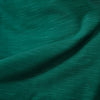 Pure Cotton Bluish Green Handloom Fabric With White Slub Fabric