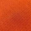 Pure Cotton Brown Orange Tiny Leno Weave Woven Fabric