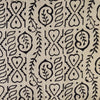 Pure Cotton Dabu Bagru With Tribal Motifs Hand Block Print Fabric
