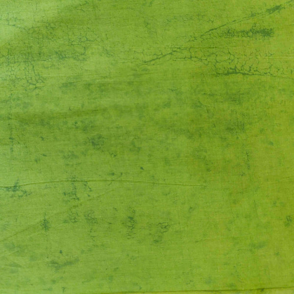 Pure Cotton Dabu Green Plain Dyed Blouse Fabric ( 1.20 meter )