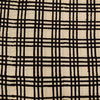Pure Cotton Dabu Jahota With Black Checks Hand Block Print Fabric