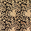 Pure Cotton Dabu Jahota With Peacock On A Tree Hand Block Print Fabric