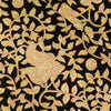 Pure Cotton Dabu Jahota With Peacock On A Tree Hand Block Print Fabric