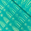 Pure Cotton Dabu Light Blue With Tribal Motifs Hand Block Print Fabric