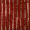 Pure Cotton Dabu Madder With Arrowhead Stripes Hand Block Print Fabric