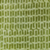 Pure Cotton Dabu Mehendi Green With Tiny Bricks Hand Block Print Blouse Fabric (1.25 METER)