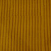 Pure Cotton Dabu Mustardish Brown Stripes Hand Block Print Fabric