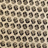 Pure Cotton Dabu Paperwhite With Tiny Flower Hand Block Print Fabric