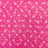 Pure Cotton Dabu Pink With Simple Dots Hand Block Print Fabric