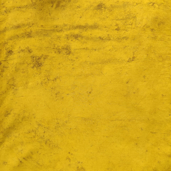 Pre-cut Pure Cotton Dabu Plain Mustard Abstract Hand Block Print Fabric( 1.50 meter)