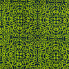Pure Cotton Dark Green Ajrak With Light Green Tile Pattern Hand Block Print Fabric
