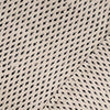 Pure Cotton Double Ajrak Cream With Tiny Motifs Hand Block Print Fabric