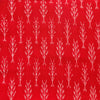 Pure Cotton Fine Magenta Mercerised Ikkat With Light Tree Weave Motifs Woven Fabric