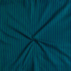 Pure Cotton Gamthi Blue With Teal Stripes Jaal Hand Block Print Fabric