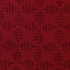 Pure Cotton Gamthi Red With Light Red Four Leaves Hand Block Print Fabric