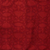 Pure Cotton Gamthi Red With Light Red Leafy Lotus Creeper Hand Block Print Fabric