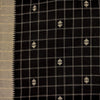 Pure Cotton Handloom Black With Checks And Temple Border