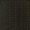 Pure Cotton Handloom Black With Thread And Flower Stripes Woven Fabric
