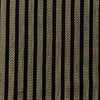 Pure Cotton Handloom Black With Threaded Stripes Woven Fabric