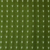 Pure Cotton Handloom Khaki Green With Arrow Head Motifs Woven Fabric