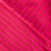 Pure Cotton Handloom Pink With Threaded Stripes Woven Blouse Fabric (1.12 meter)