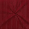 Pure Cotton HandloomRust Maroon With Silver Zari Stripes Woven Fabric
