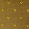 Pure Cotton Handloom Yellowish Brown With Yellow Tribal Motifs Woven Fabric
