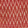 Pure Cotton Ikkat  Reddish  Peach With W Weaves Hand Woven Blouse Fabric [ 1 Meter ]