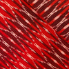 Pure Cotton Ikkat Shades Of Red Intertwined Weaves