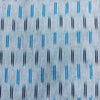 Pure Cotton Ikkat With Light Blue And Black Tiny Weaves Hand Woven Fabric