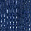 Pure Cotton Indigo With Dot Stripes Hand Block Print Fabric