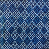 Pure Cotton Indigo With Intricate Kites Hand Block Print Blouse Fabric ( 80 Cm )