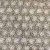 Pure Cotton Jaipuri Grey With White Flower Jaal Hand Block Print Fabric