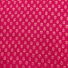 Pure Cotton Jaipuri Kaatha Magenta With Tiny Motifs Hand Block Print Fabric