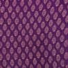 Pure Cotton Jaipuri Kaatha Purple With Tiny Motifs Hand Block Print Fabric