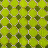 Pure Cotton Jaipuri Light Green And Dark Green Tile Hand Block Print Blouse piece Fabric (84 cm)