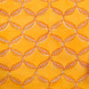 Pure Cotton Jaipuri Mango With Entangled Leafy Jaali Hand Block Print Fabric