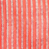 Pure Cotton Jaipuri Peach Simple Tribal Stripes Hand Block Print Fabric
