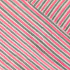 Pure Cotton Jaipuri Pink And Grey Stripes Hand Block print Fabric