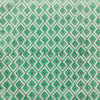 Pure Cotton Jaipuri Teal With Grey Geometric Hand Block Print Fabric