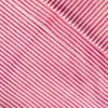 Pure Cotton Jaipuri White With Pink Stripes Blouse Fabric ( 1 Meter )