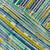 Pure Cotton Jaipuri With Shades of Blue And Green Lines Hand Block Print Fabric