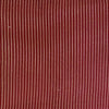 Pure Cotton Kaatha Rust With Cream Stripes Hand Block Print Fabric