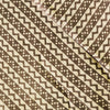 Pure Cotton Kashish Light And Dark Zig Zag Tribal Stripes Hand Block Print Fabric